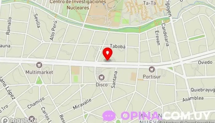 mapa de Two Papelería (pickup) Papelería en Montevideo