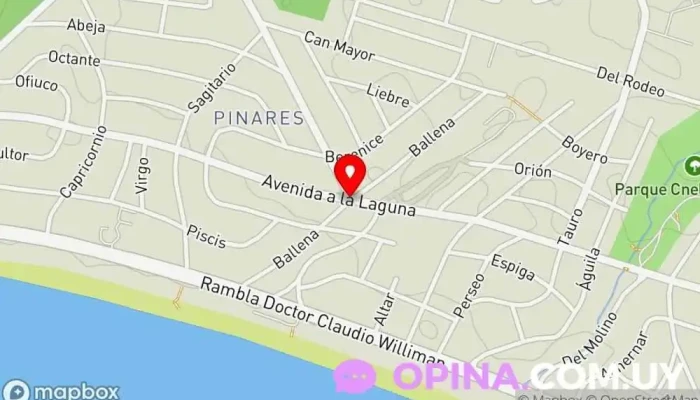 mapa de URUSOL Inmobiliaria Agencia inmobiliaria en Maldonado