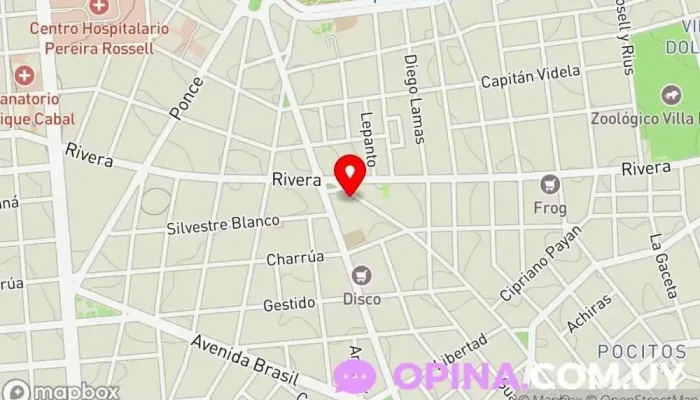 mapa de Valhalla Cómics Tienda de cómics en Montevideo