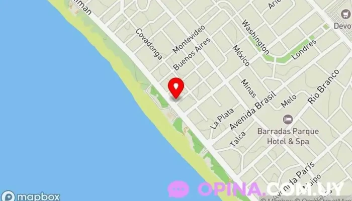 mapa de Valmax Real Estate Agencia inmobiliaria en Punta del Este