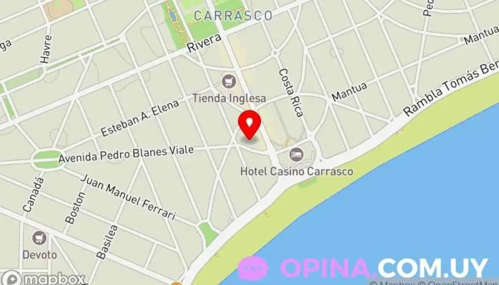 mapa de Vargas Inmobiliaria Agencia inmobiliaria en Montevideo