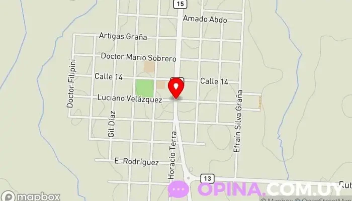 mapa de Velazquez  en Velazquez