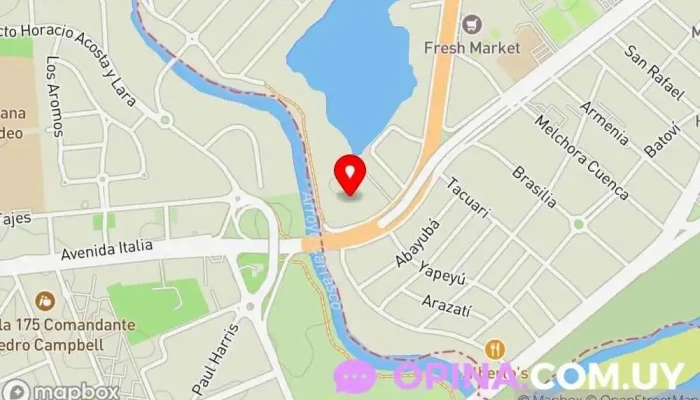 mapa de Ventura Tower Carrasco Edificio de apartamentos en Montevideo