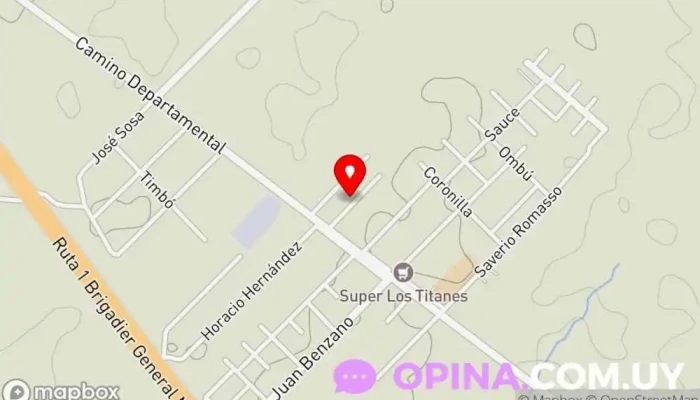 mapa de Vica Papelería Librería en Puntas de Valdez