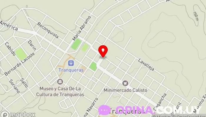 mapa de Vidanse Academia de baile en Tranqueras