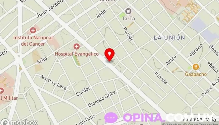mapa de Vikivic S.A.  en Montevideo