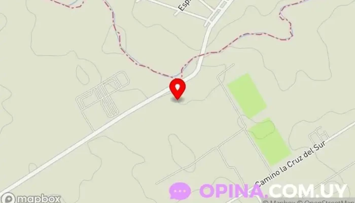 mapa de Villa Jacksonville Urbanización en Montevideo