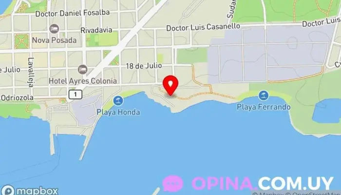 mapa de Villa Las Malvinas Condominio en Col. del Sacramento