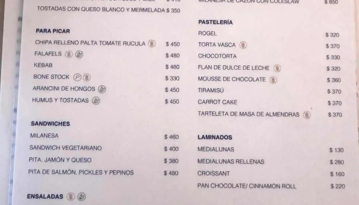 Vitaminas Casa De Playa Y Cafe Menu - Punta del Este