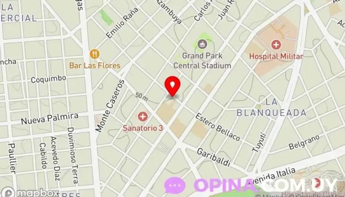 mapa de VITTA Centro Interdisciplinario Clínica ambulatoria en Montevideo