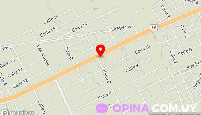 mapa de Vivero Ecoflora. Vivero en Las Toscas