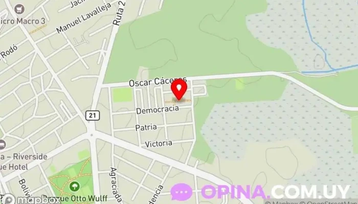 mapa de Viviendas Covisac Complejo de viviendas en Col. del Sacramento