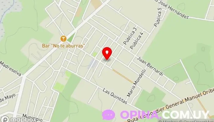 mapa de Viviendas De Monte Del Plata Complejo de viviendas en Col. del Sacramento