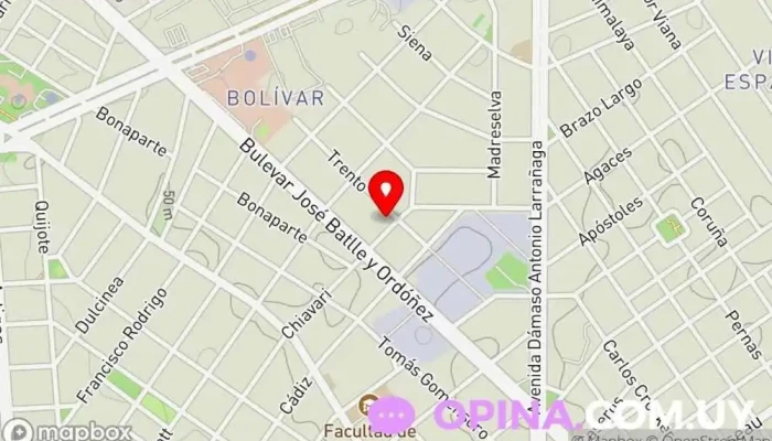 mapa de Vyve Bienes Raices Agencia inmobiliaria en Montevideo