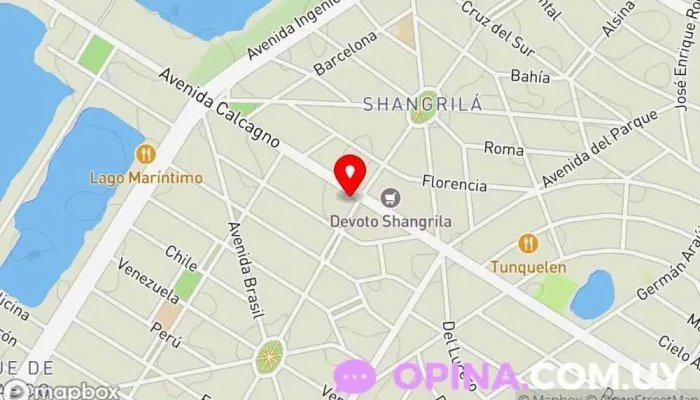 mapa de We dance Academia de baile en Ciudad de la Costa