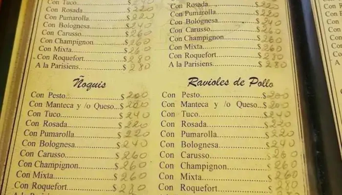 Wolves -  Menu - Barrio Anglo