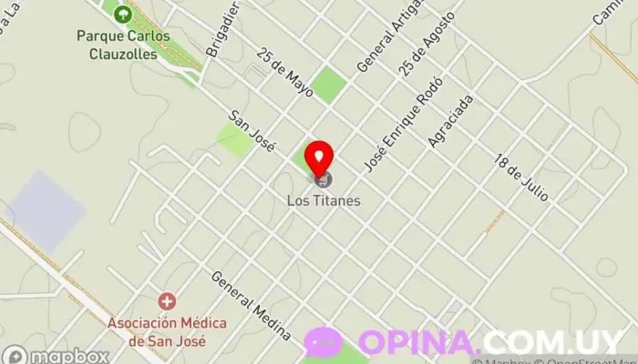 mapa de Yake Granja en Libertad