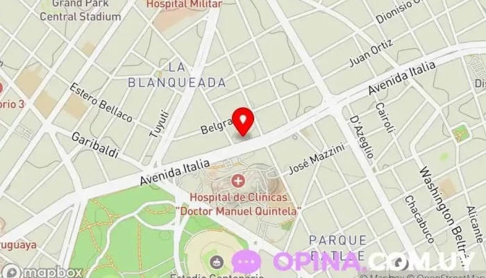 mapa de Yep Uruguay Juguetería en Montevideo