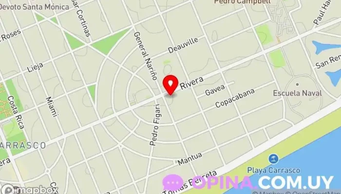 mapa de Zambrano Propiedades Agencia inmobiliaria, Agencia de bienes inmuebles comerciales, Agentes inmobiliarios, Promotora inmobiliaria en Montevideo