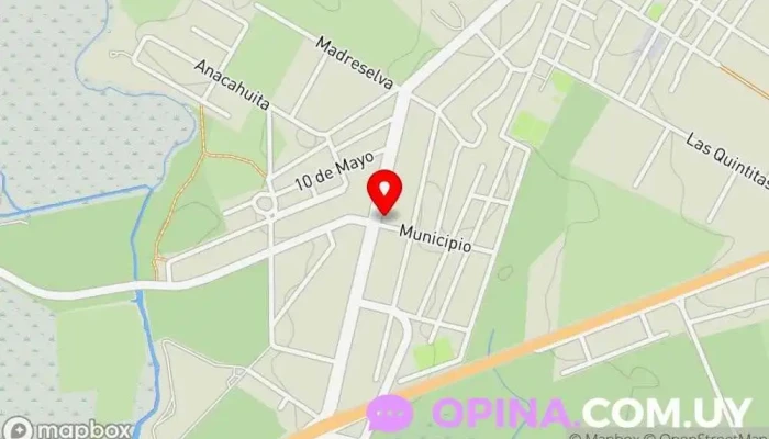 mapa de Ziana regaleria Tienda de regalos en Col. del Sacramento