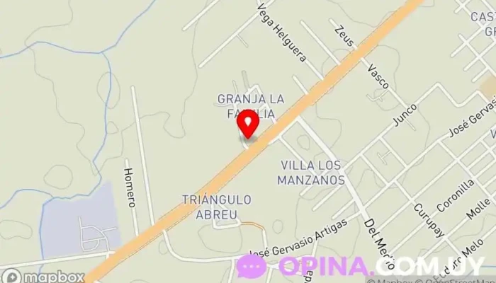 mapa de ZUMBA GABRIELA SOSA Gimnasio en Barros Blancos